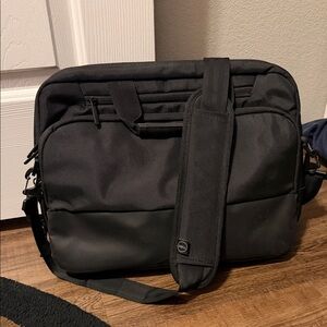 Dell Messenger Black Laptop Bag for Men